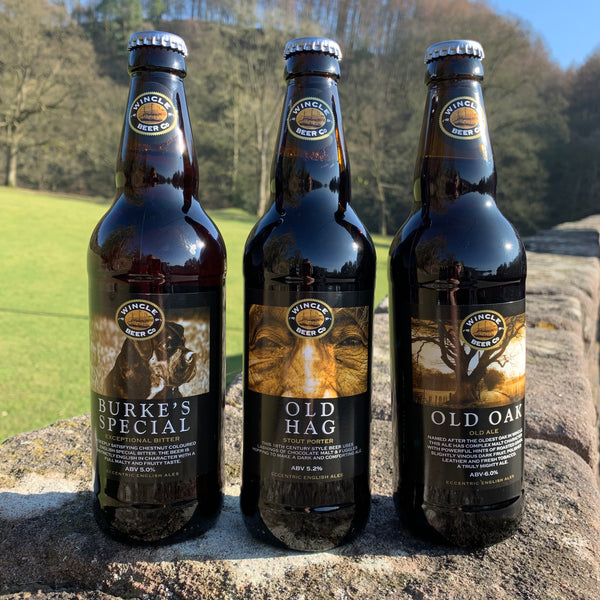 Mixed case Dark Ales (Alc. vary 4.2% - 7%)  12 x 500ml bottle case