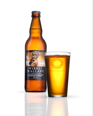 Image of wibbly wallaby our strong pale ale brewed to 4.4%alc